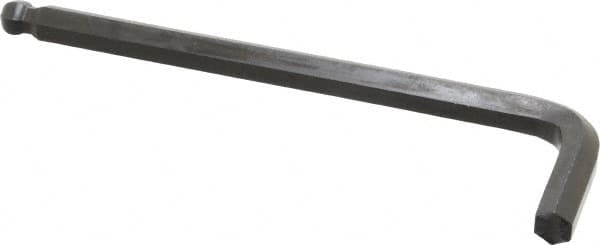 Eklind - 10mm Hex, Long Arm, Ball End Hex Key - 6-37/64" OAL, Steel, Metric System of Measurement - A1 Tooling