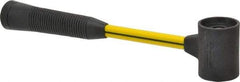 NUPLA - 2-1/4 Lb Head 2" Face Composite Nonmarring Hammer without Faces - Fiberglass Handle - A1 Tooling