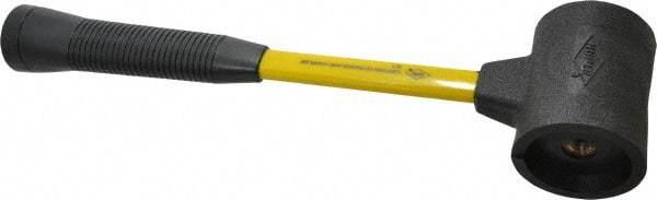 NUPLA - 2-1/2 Lb Head 2-1/2" Face Composite Nonmarring Hammer without Faces - Fiberglass Handle - A1 Tooling