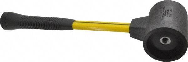 NUPLA - 6-1/2 Lb Head 3" Face Composite Nonmarring Hammer without Faces - Fiberglass Handle - A1 Tooling