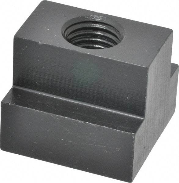 Gibraltar - 3/4-10 Blind Tapped T Slot Nut - 1" Slot Width, 1-3/4 x 3/4" Base Width x Height, 1-3/4 x 1-1/2" OAL x Height - A1 Tooling