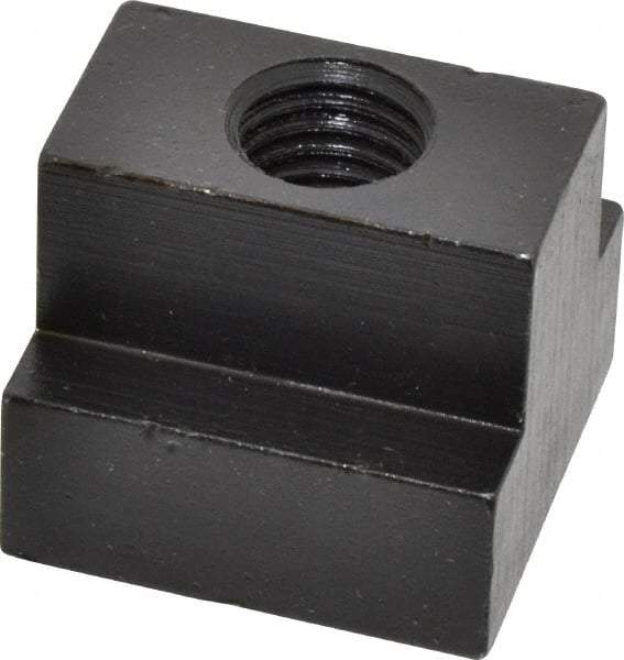 Gibraltar - 3/4-10 Tapped Through T Slot Nut - 1" Slot Width, 1-3/4 x 3/4" Base Width x Height, 1-3/4 x 1-1/2" OAL x Height - A1 Tooling