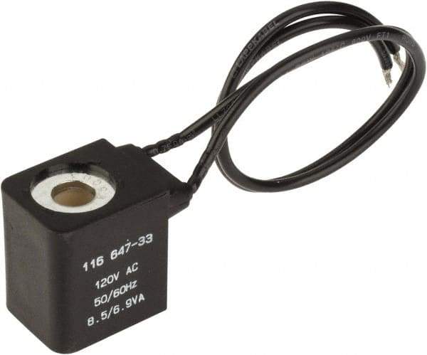 ARO/Ingersoll-Rand - 120 VAC Solenoid Coil with Leads - Use with Alpha, K, H & Maxair Series Solenoid Valves - A1 Tooling