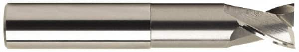 OSG - 1", 2 Flute, Single End, Solid Carbide, 0.12" Corner Radius End Mill - 6" OAL, 30° Helix, Right Hand Flute, 1" LOC, Right Hand Cut, 3-3/8" Extended Reach - A1 Tooling