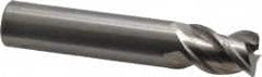 OSG - 3/4", 3 Flute, Single End, Solid Carbide, 0.06" Corner Radius End Mill - 4" OAL, 45° Helix, Right Hand Flute, 1" LOC, Right Hand Cut - A1 Tooling