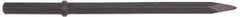 Ingersoll-Rand - 14" OAL, 1-1/8" Shank Diam, Moil Point Chisel - Hex Drive, Hex Shank, Steel - A1 Tooling