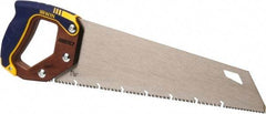 Irwin - 15" High Carbon Steel Blade Carpenter Saw - Wood Handle, ProTouch Handle over Hardwood, 18-1/2" OAL - A1 Tooling