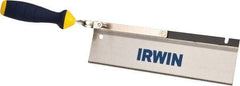 Irwin - 10" High Carbon Steel Blade Dovetail Saw - Plastic Handle, Ergonomic, 17-1/4" OAL - A1 Tooling