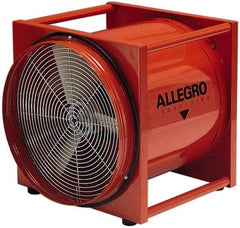 Allegro - 20" Inlet, Electric AC Axial Blower - 0.5 hp, 2,950 CFM (Two 90° Bends), 3,150 CFM (One 90° Bend) & 4,650 CFM (Free Air), Explosion Proof, 230 Max Voltage Rating - A1 Tooling