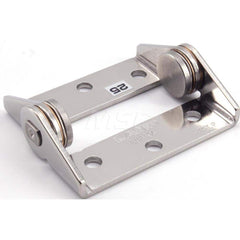 Torque Hinge: 6 Mounting Holes Stainless Steel, Polished Finish