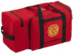 Ergodyne - 3 Pocket, 7,280 Cubic Inch, 1000D Nylon Empty Gear Bag - 21 Inch Wide x 15 Inch Deep x 16 Inch High, Red, Fire and Rescue Logo, Model No. 5005 - A1 Tooling