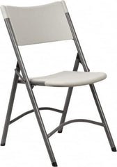 NPS - 18" Wide x 16-5/8" Deep x 32" High, Molded Resin Folding Chair - Gray - A1 Tooling