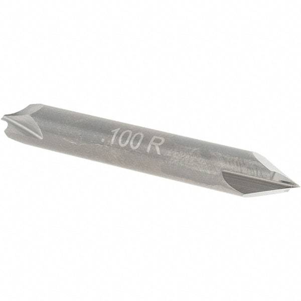 Value Collection - Corner Rounding End Mills - .100 R CARB CREM, DE, 2 FL - A1 Tooling