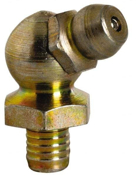 Value Collection - 65° Head Angle, 3/16 Thread Steel Drive-In Grease Fitting - A1 Tooling