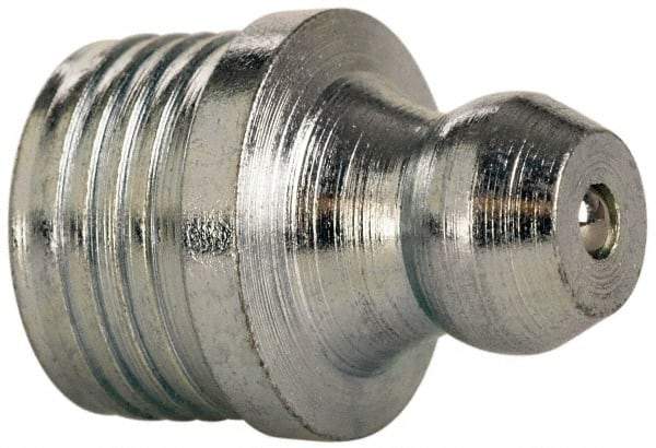 Value Collection - Straight Head Angle, 3/8 Thread Steel Drive-In Grease Fitting - A1 Tooling