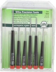 Wiha - 6 Piece T6 to T15 Micro Handle Torx Driver Set - T6, T7, T8, T9, T10, T15 - A1 Tooling