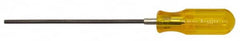 Xcelite - 5/32" Standard Hex Driver - 6" Bade Length, Standard Handle, 9-1/8" OAL - A1 Tooling