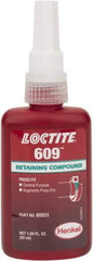 Loctite - 50 mL Bottle, Green, Medium Strength Liquid Retaining Compound - Series 609, 24 hr Full Cure Time, Heat Removal - A1 Tooling