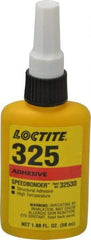 Loctite - 50 mL Bottle Two Part Acrylic Adhesive - 5 min Working Time, 2,200 psi Shear Strength, Series 325 - A1 Tooling