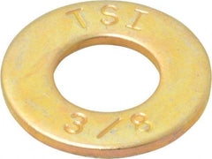 Value Collection - 3/8" Screw, Grade 8 Alloy Steel SAE Flat Washer - 13/32" ID x 13/16" OD, 1/16" Thick - A1 Tooling