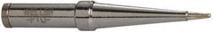 Weller - 1/32 Inch Point Long Conical Soldering Iron Tip - Series PT, For Use with Soldering Station - Exact Industrial Supply