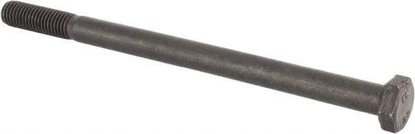 Value Collection - M12x1.75mm Metric Coarse, 180mm Length Under Head Hex Head Cap Screw - Partially Threaded, Grade 8.8 Steel, Uncoated, 19mm Hex - A1 Tooling