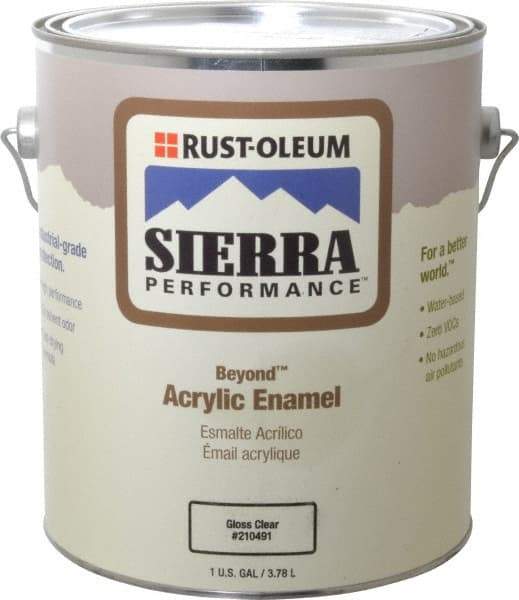 Rust-Oleum - 1 Gal Clear Gloss Finish Metal Coating - <0 gL VOC Compliance - A1 Tooling