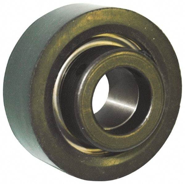 Browning - 15/16" ID x 2-17/32" OD, 2,801 Lb Dynamic Capacity, Eccentric Locking Insert Bearing - Rubber Grommet Housing, 52100 Steel Insert, 1" Race Width, 1,651 Lb Static Capacity - A1 Tooling