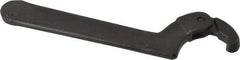 Martin Tools - 3/4" to 2" Capacity, Adjustable Hook Spanner Wrench - 6-3/8" OAL, 1/8" Hook Pin Height - A1 Tooling