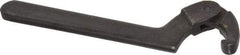 Martin Tools - 1-1/4" to 3" Capacity, Adjustable Hook Spanner Wrench - 8-1/8" OAL, 5/32" Hook Pin Height - A1 Tooling