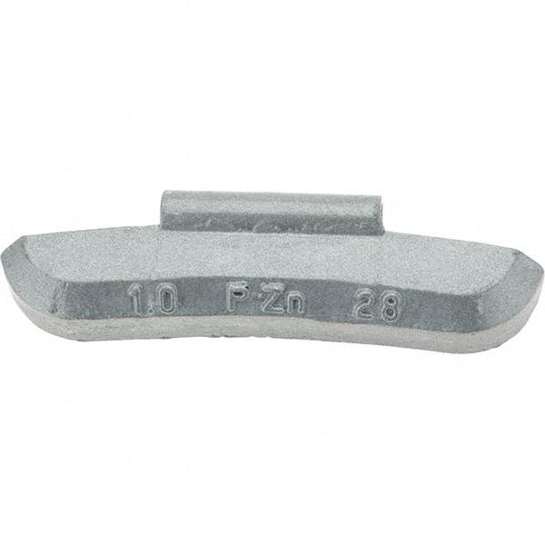 Perfect Equipment - 1 oz P Wheel Weight - Zinc, For Use with Automotive & Light Trucks - A1 Tooling