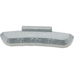 Perfect Equipment - 1 oz P Wheel Weight - Zinc, For Use with Automotive & Light Trucks - A1 Tooling