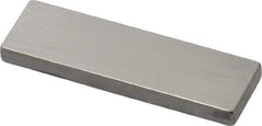 Mitutoyo - 0.1007" Rectangular Steel Gage Block - Accuracy Grade AS-1, Includes Certificate of Inspection - A1 Tooling