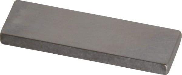 Mitutoyo - 0.105" Rectangular Steel Gage Block - Accuracy Grade AS-1, Includes Certificate of Inspection - A1 Tooling