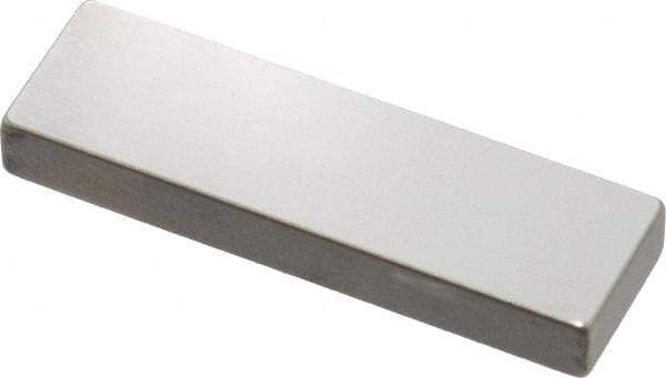 Mitutoyo - 0.144" Rectangular Steel Gage Block - Accuracy Grade AS-1, Includes Certificate of Inspection - A1 Tooling