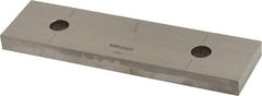 Mitutoyo - 5" Rectangular Steel Gage Block - Accuracy Grade AS-1, Includes Certificate of Inspection - A1 Tooling