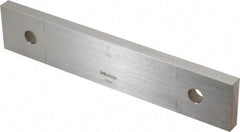 Mitutoyo - 7" Rectangular Steel Gage Block - Accuracy Grade 0, Includes Certificate of Inspection - A1 Tooling