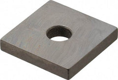 Mitutoyo - 0.16" Square Steel Gage Block - Accuracy Grade 0, Includes Certificate of Inspection - A1 Tooling