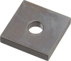 Mitutoyo - 0.17" Square Steel Gage Block - Accuracy Grade 0, Includes Certificate of Inspection - A1 Tooling