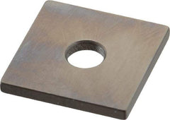 Mitutoyo - 0.103" Square Steel Gage Block - Accuracy Grade 0, Includes Certificate of Inspection - A1 Tooling