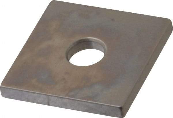 Mitutoyo - 0.117" Square Steel Gage Block - Accuracy Grade 0, Includes Certificate of Inspection - A1 Tooling