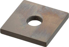 Mitutoyo - 0.121" Square Steel Gage Block - Accuracy Grade 0, Includes Certificate of Inspection - A1 Tooling