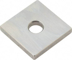 Mitutoyo - 0.134" Square Steel Gage Block - Accuracy Grade 0, Includes Certificate of Inspection - A1 Tooling