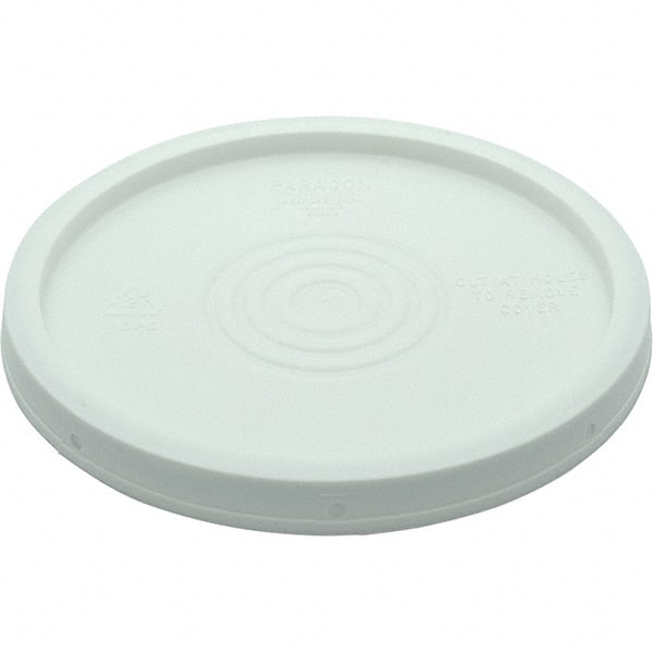 Vestil - Tote & Storage Container Lids For Use With: 3-1/2, 5 & 6 Gallon Pails Width (Decimal Inch): 12.500 - A1 Tooling