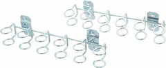 Triton - 3/4" ID, 9" Long 2 Pack, 9" Wide Multi-Ring Tool Holder 3/4" Ring ID & 1-3/4" Deep Pegboard Hooks - 1-3/4" Projection, Steel - A1 Tooling