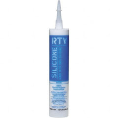 White Lightning - 10 oz Tube White RTV Silicone Sealant - 5 to 7 Days Full Cure Time - A1 Tooling