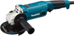 Makita - 5" Wheel Diam, 11,000 RPM, Corded Angle & Disc Grinder - 5/8-11 Spindle, 120 Volts, 10.5 Amps - A1 Tooling