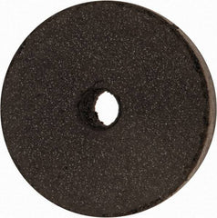 Cratex - 1-1/2" Diam x 1/4" Hole x 1/4" Thick, Surface Grinding Wheel - Silicon Carbide, Medium Grade, 15,000 Max RPM, Rubber Bond, No Recess - A1 Tooling