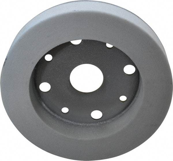 Norton - 6" Diam, 1-1/4" Hole Size, 1" Overall Thickness, 80 Grit, Type 2 Tool & Cutter Grinding Wheel - Medium Grade, Aluminum Oxide, H Hardness, Vitrified Bond, 3,600 RPM - A1 Tooling