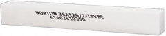 Norton - 120 Grit Aluminum Oxide Square Dressing Stick - 8 x 1 x 1, Fine Grade, Vitrified Bond - A1 Tooling